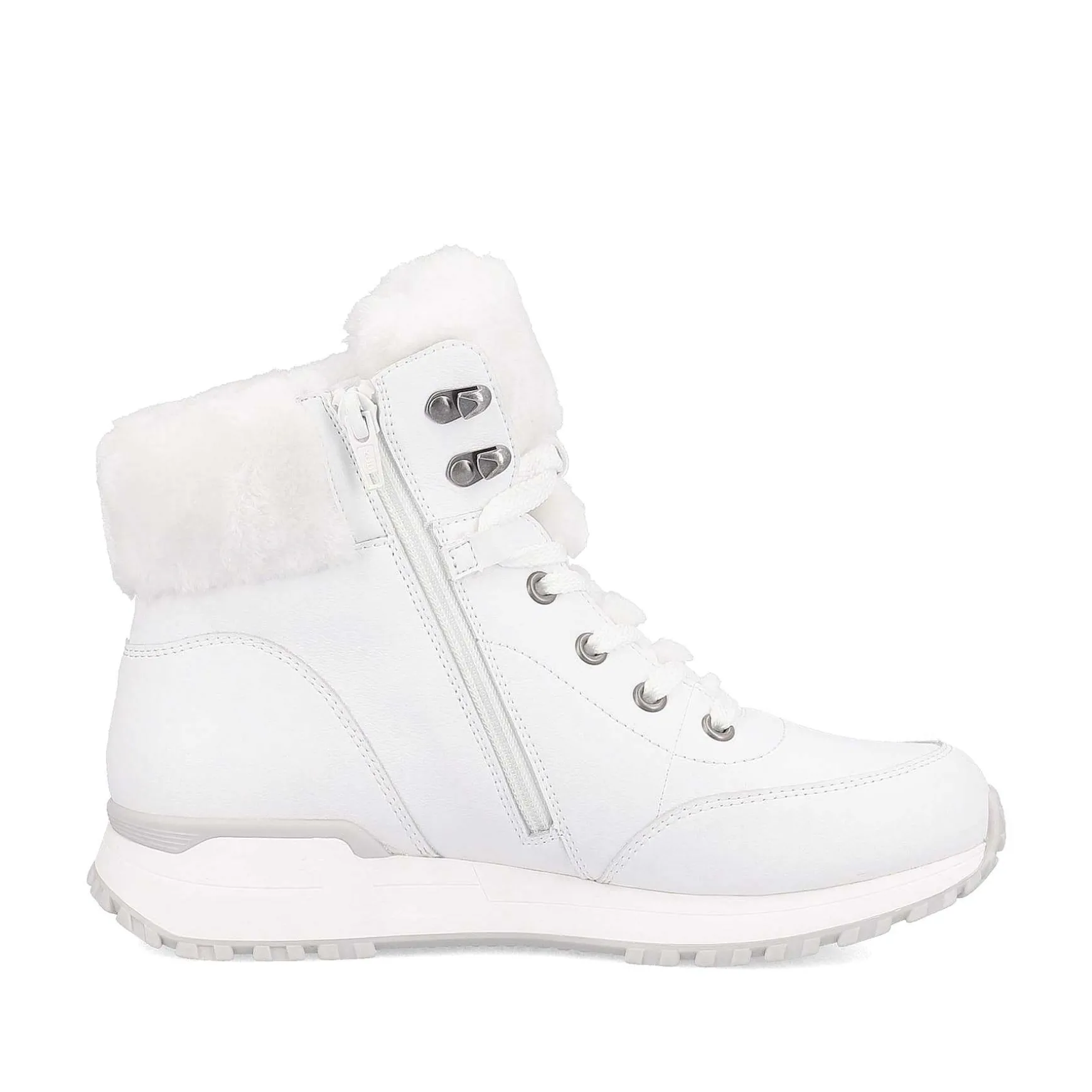 Rieker Women'S Corded Boots Crystal White
