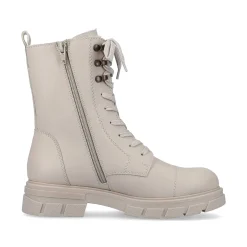 Rieker Women'S Corded Boots Light Beige