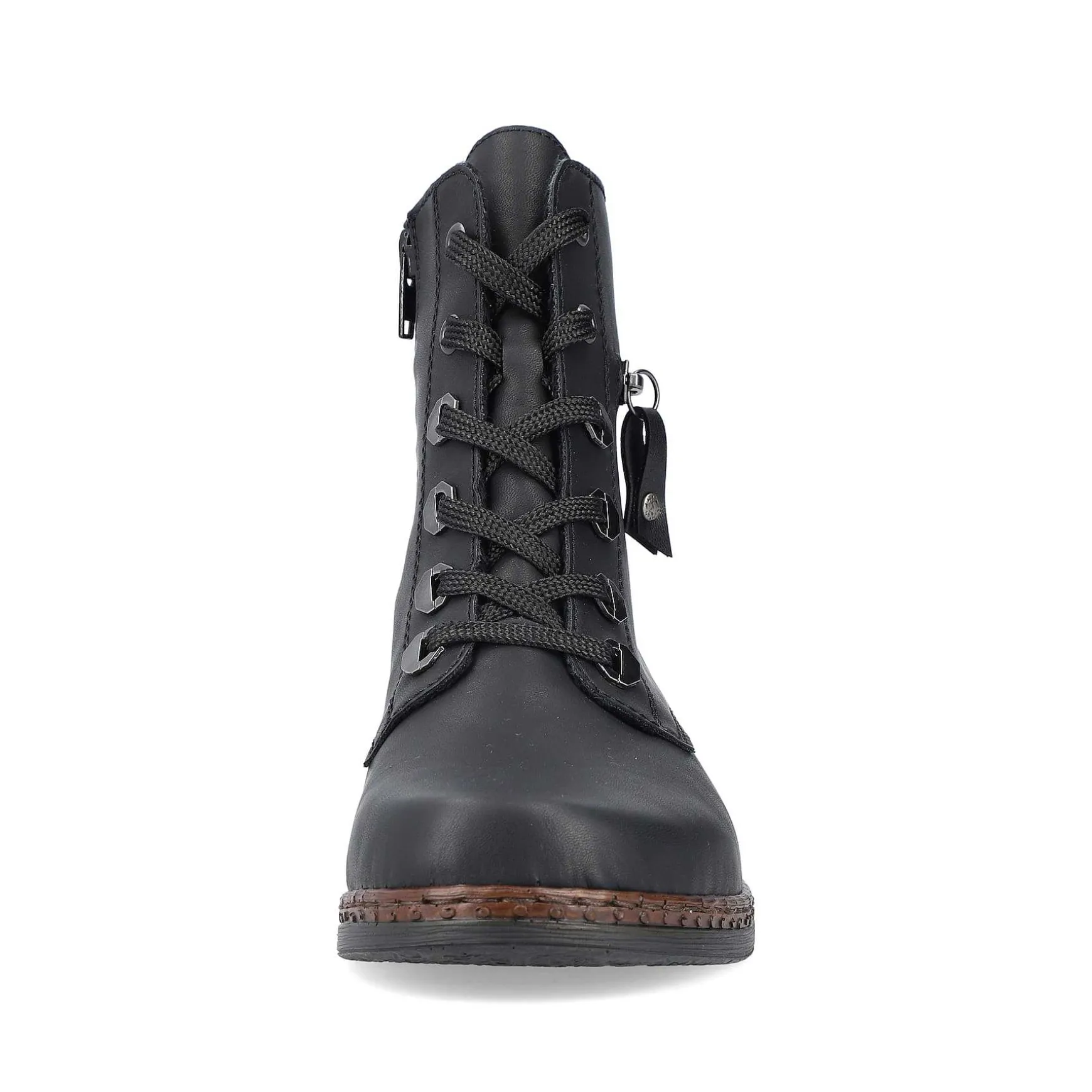 Rieker Women'S Corded Boots Night Black