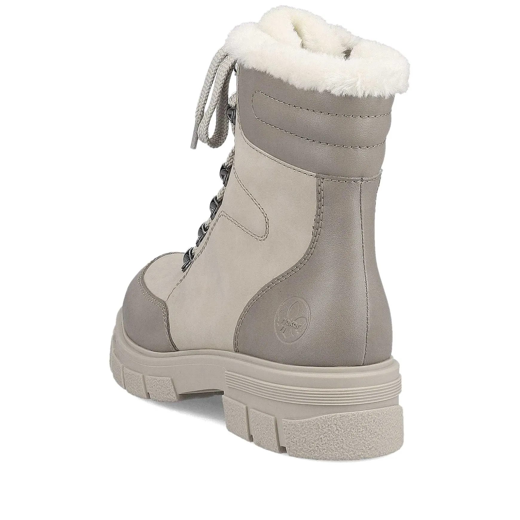 Rieker Women'S Corded Boots Light Beige