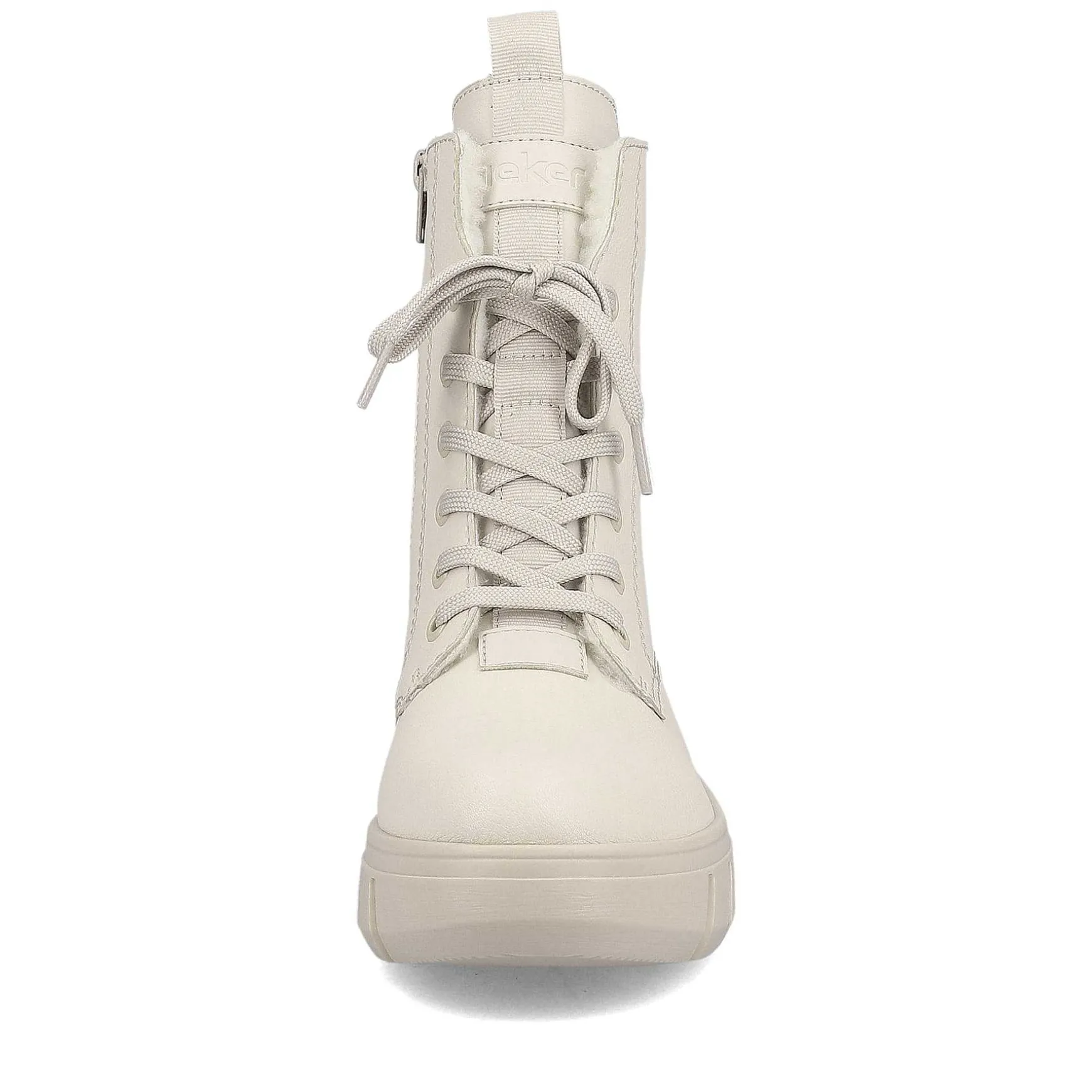 Rieker Women'S Corded Boots Light Beige