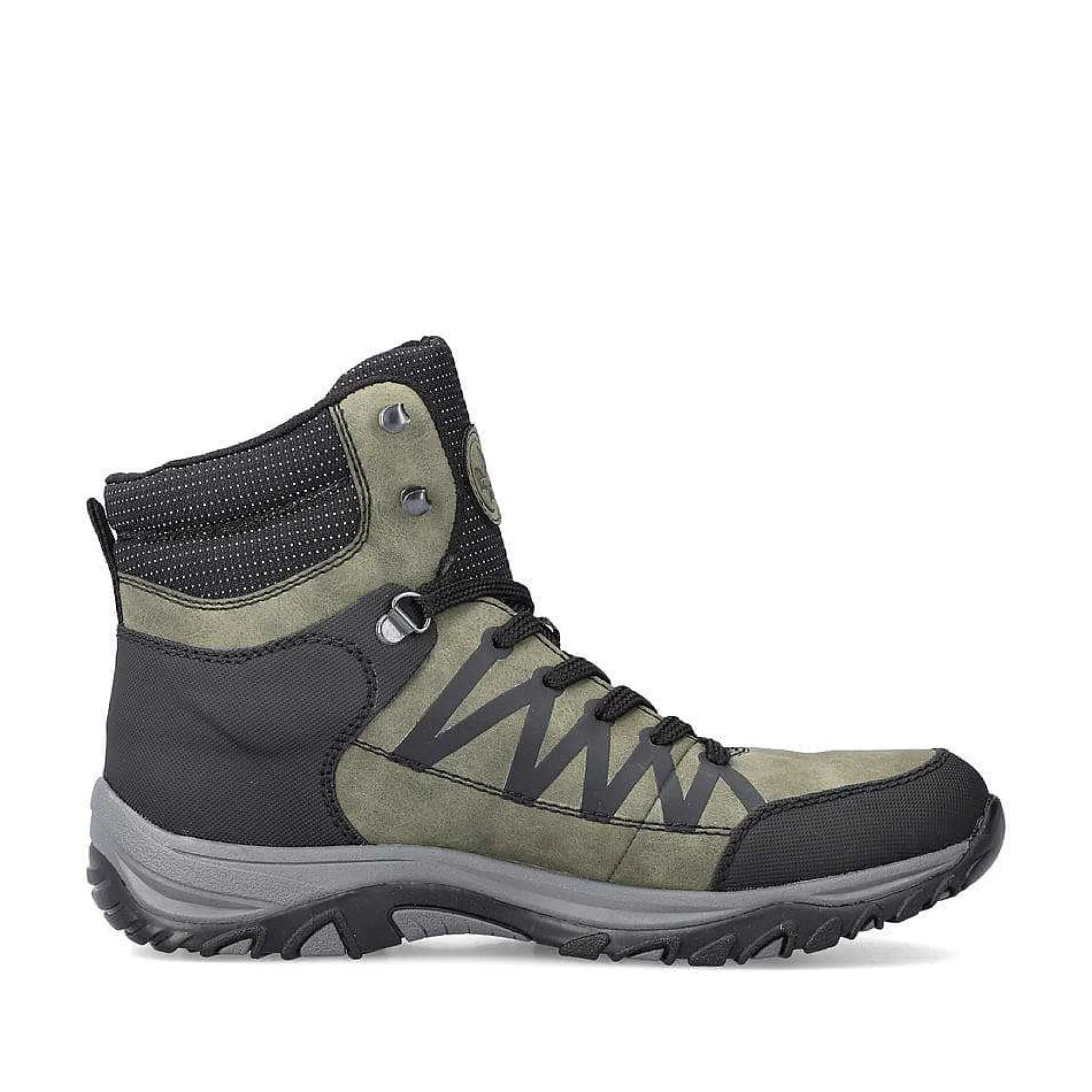 Rieker Women'S Corded Boots Khaki Green
