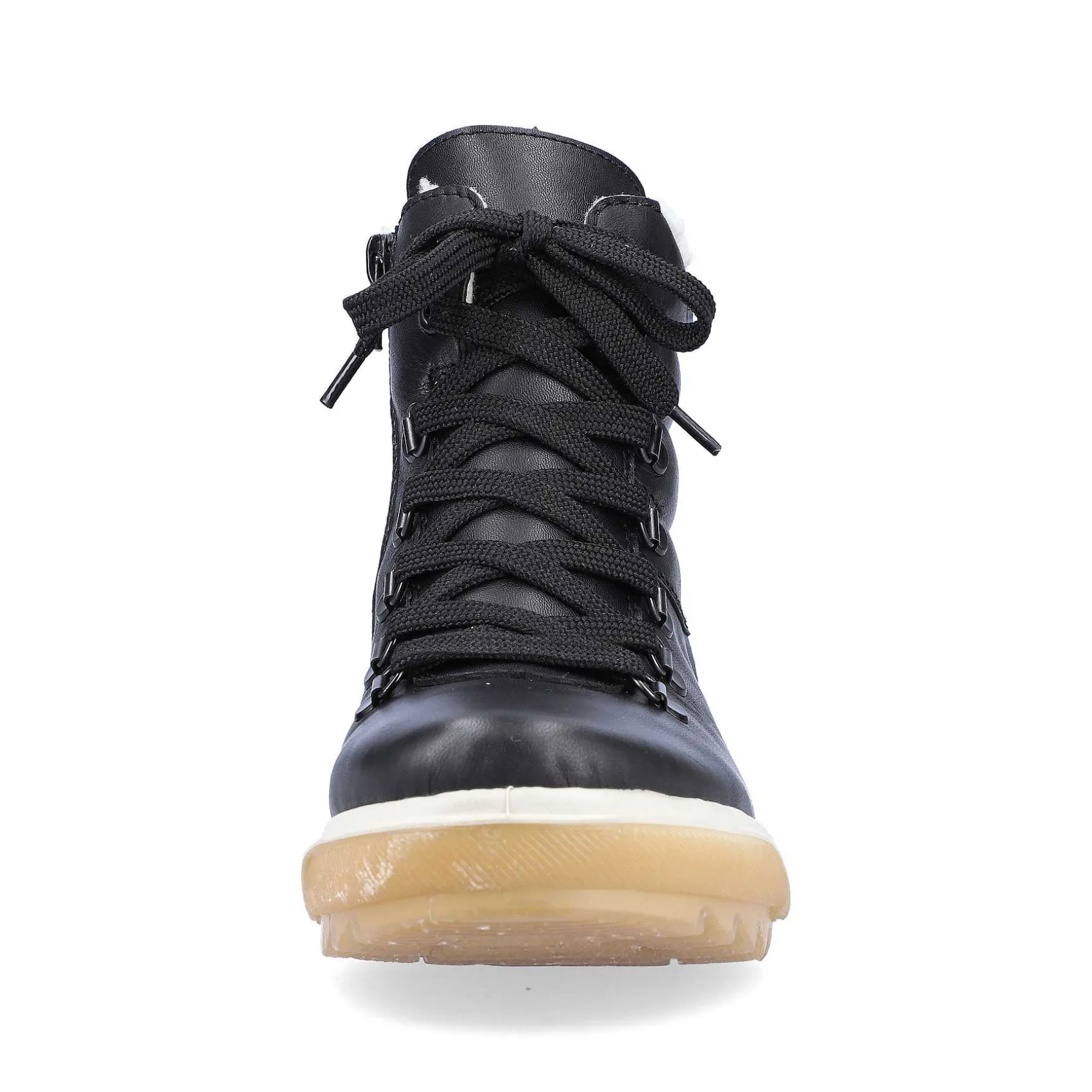 Rieker Women'S Corded Boots Midnight Black