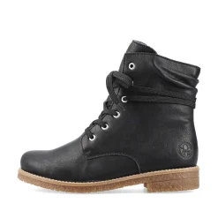 Rieker Women'S Corded Boots Night Black
