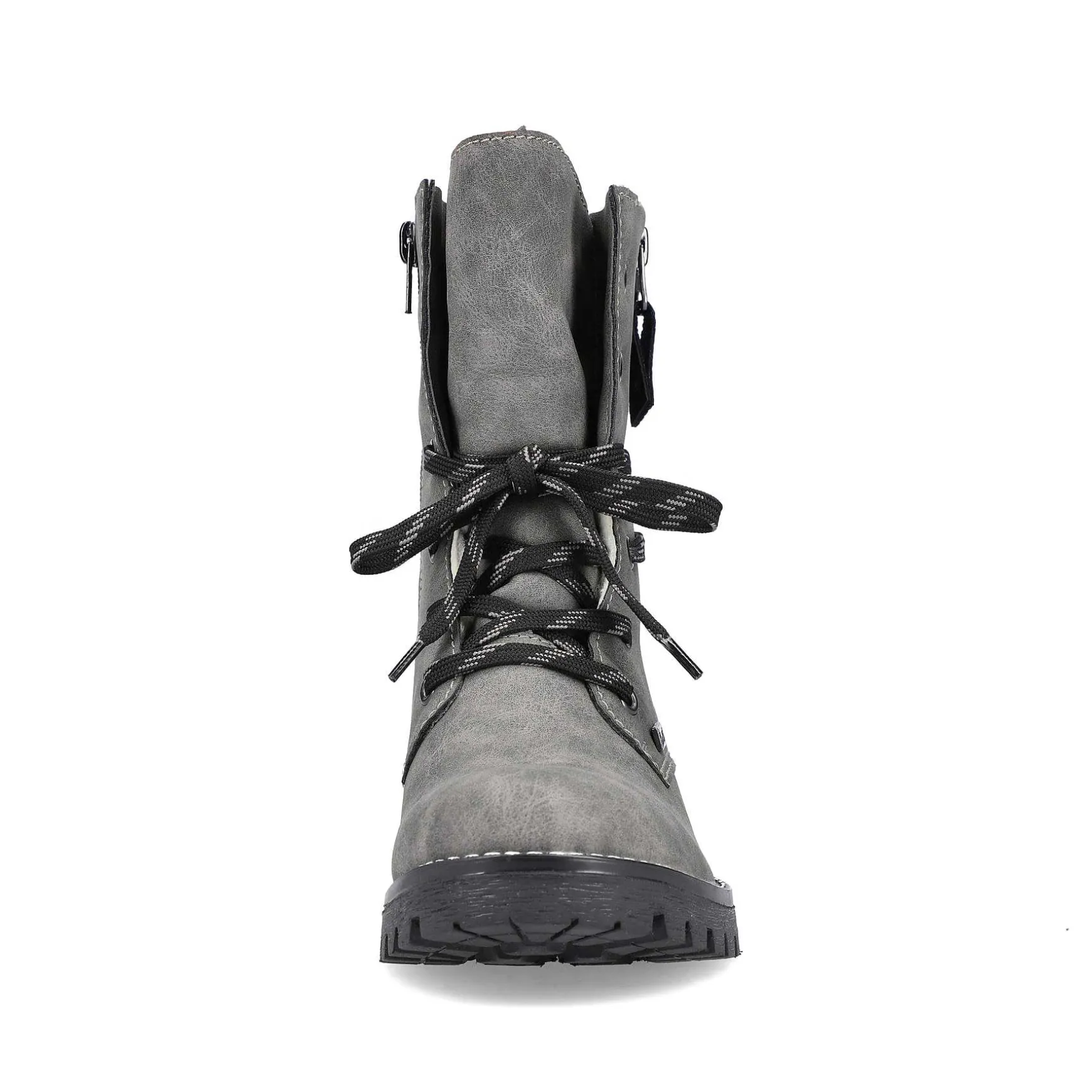 Rieker Women'S Corded Boots Moon Grey