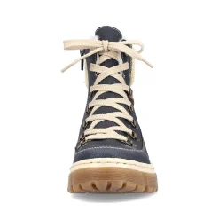 Rieker Women'S Corded Boots Sea Blue