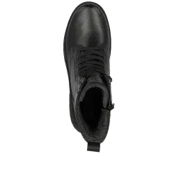 Rieker Women'S Corded Boots Deep Black