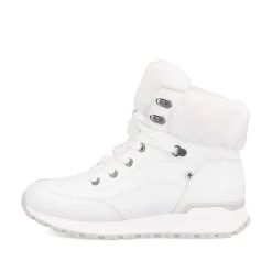 Rieker Women'S Corded Boots Crystal White