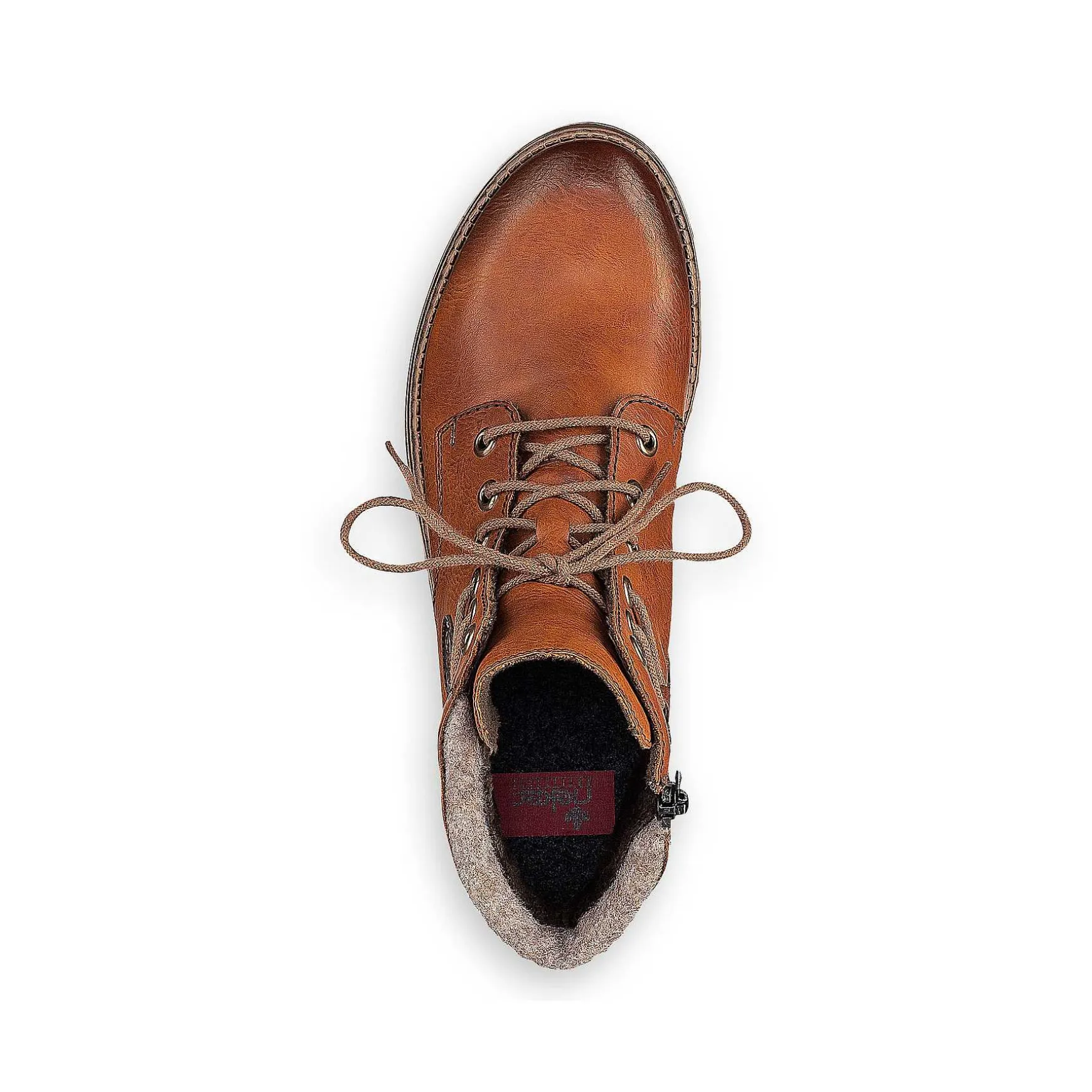 Rieker Women'S Corded Boots Cinnamon Brown
