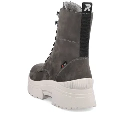 Rieker Women'S Corded Boots Graphite