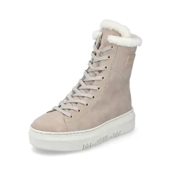 Rieker Women'S Corded Boots Champagne