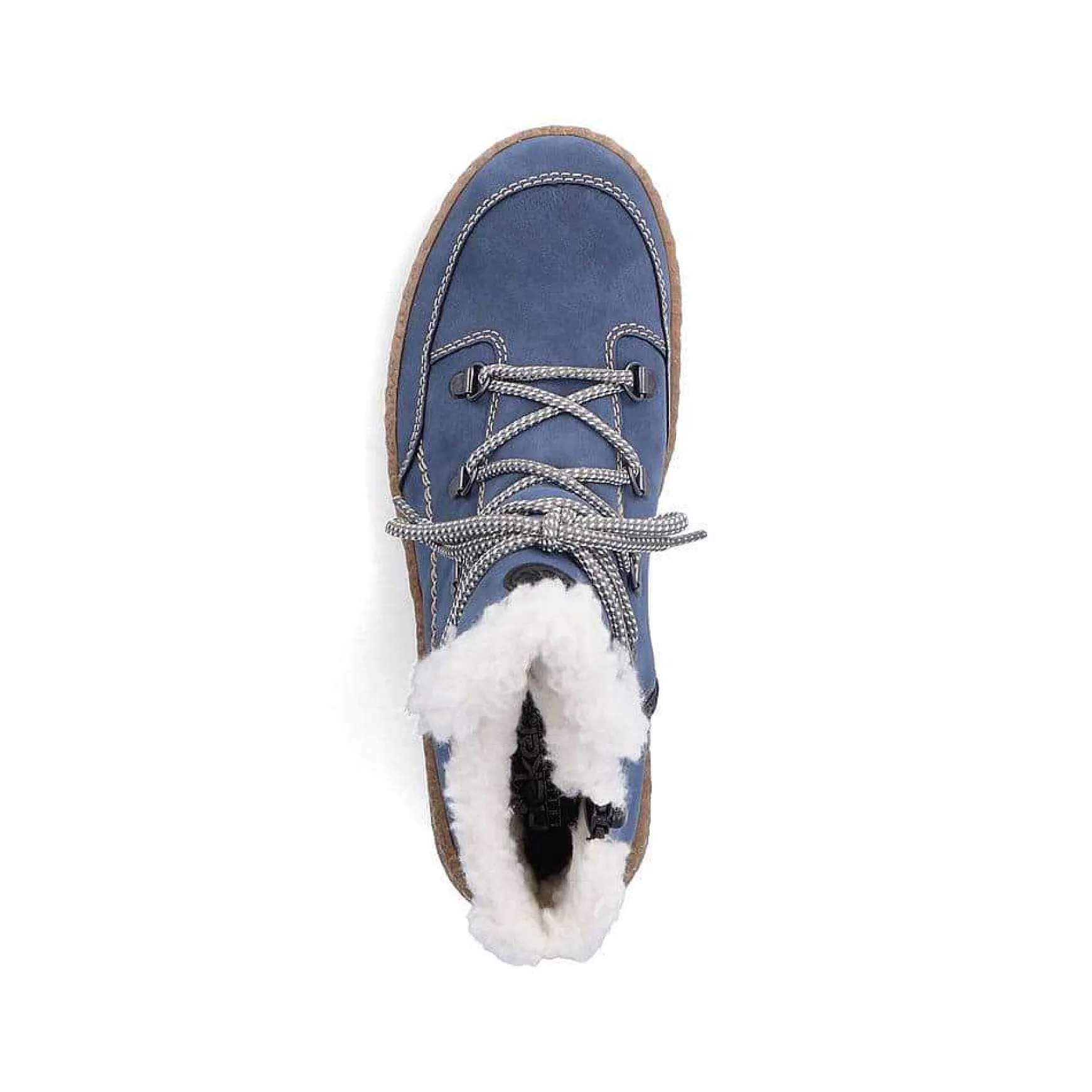 Rieker Women'S Corded Boots Sky Blue