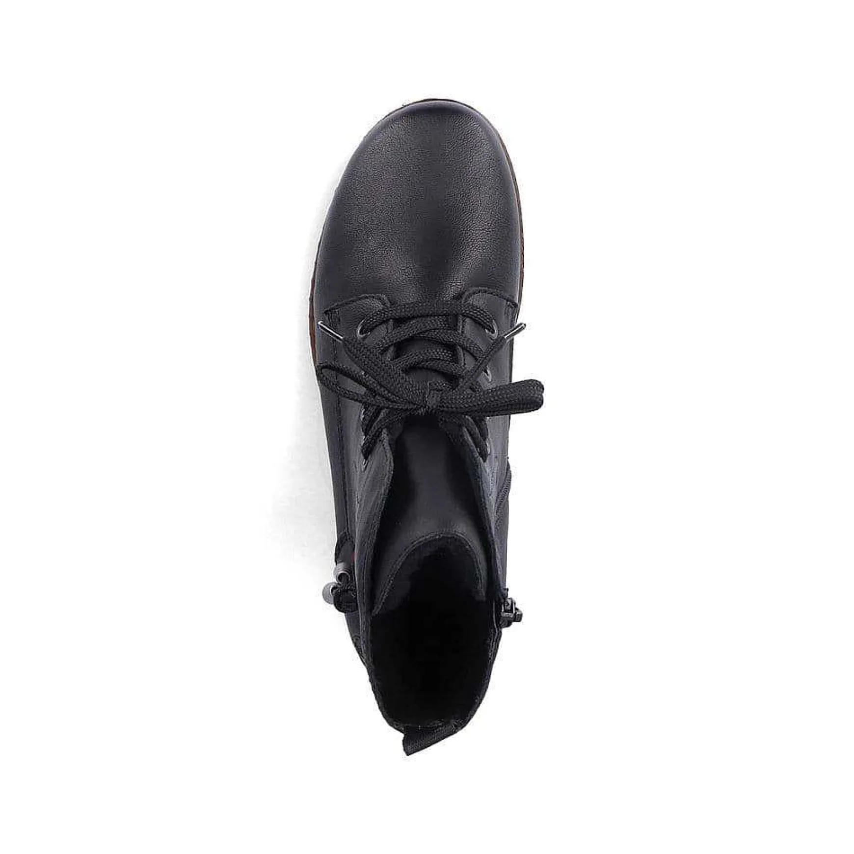 Rieker Women'S Corded Boots Deep Black