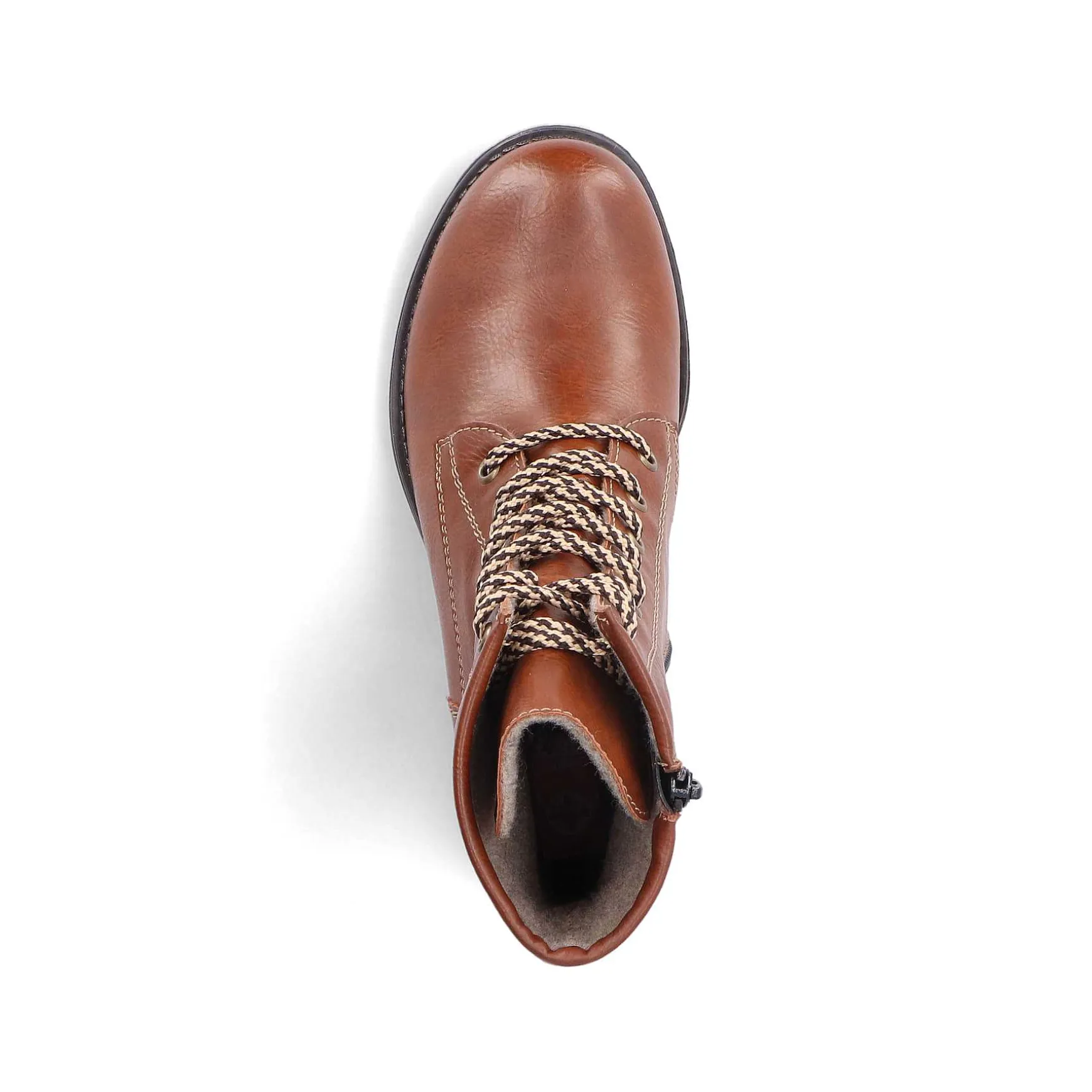 Rieker Women'S Corded Boots Fox Brown