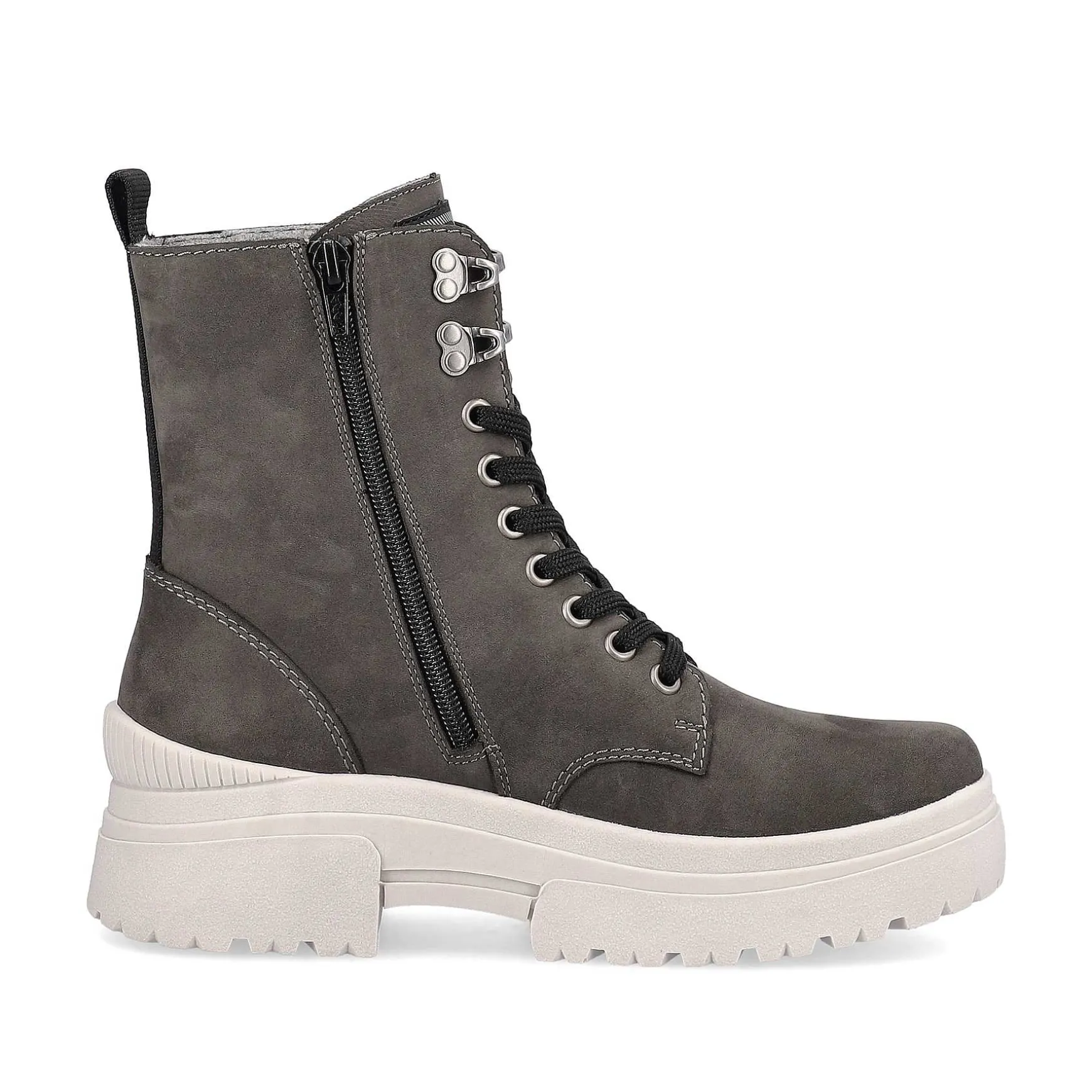 Rieker Women'S Corded Boots Graphite