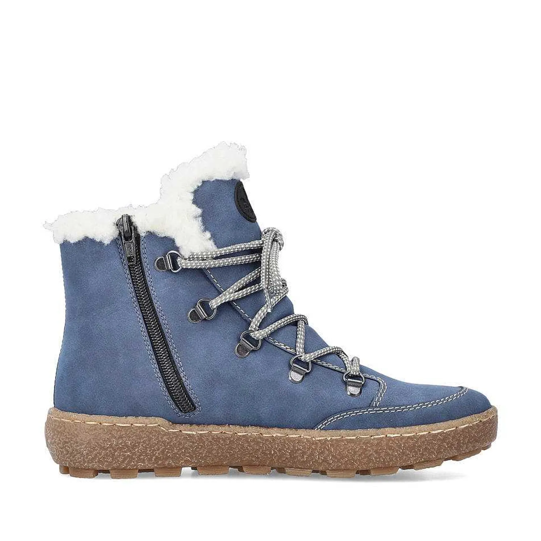 Rieker Women'S Corded Boots Sky Blue