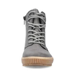 Rieker Women'S Corded Boots Moon Grey