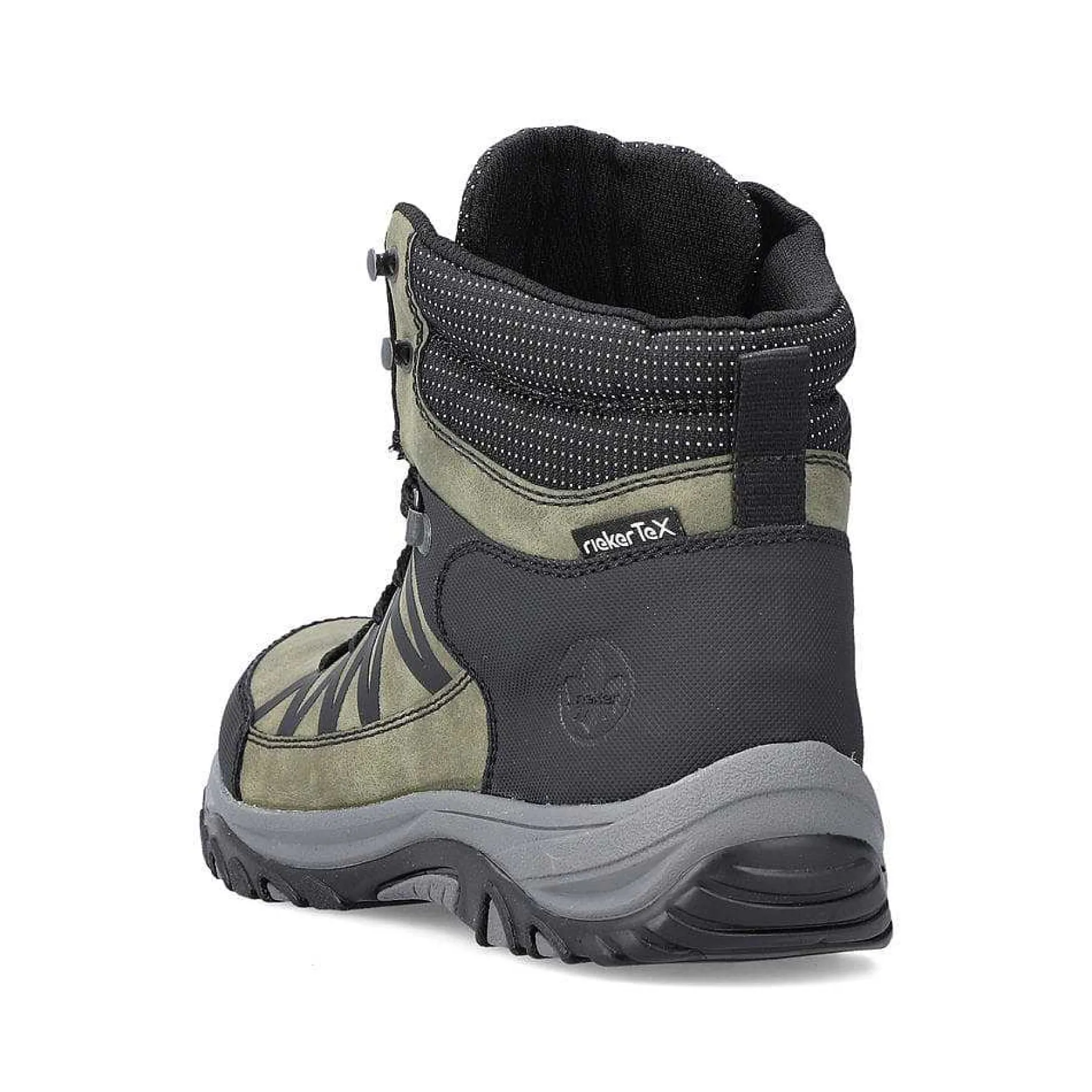 Rieker Women'S Corded Boots Khaki Green