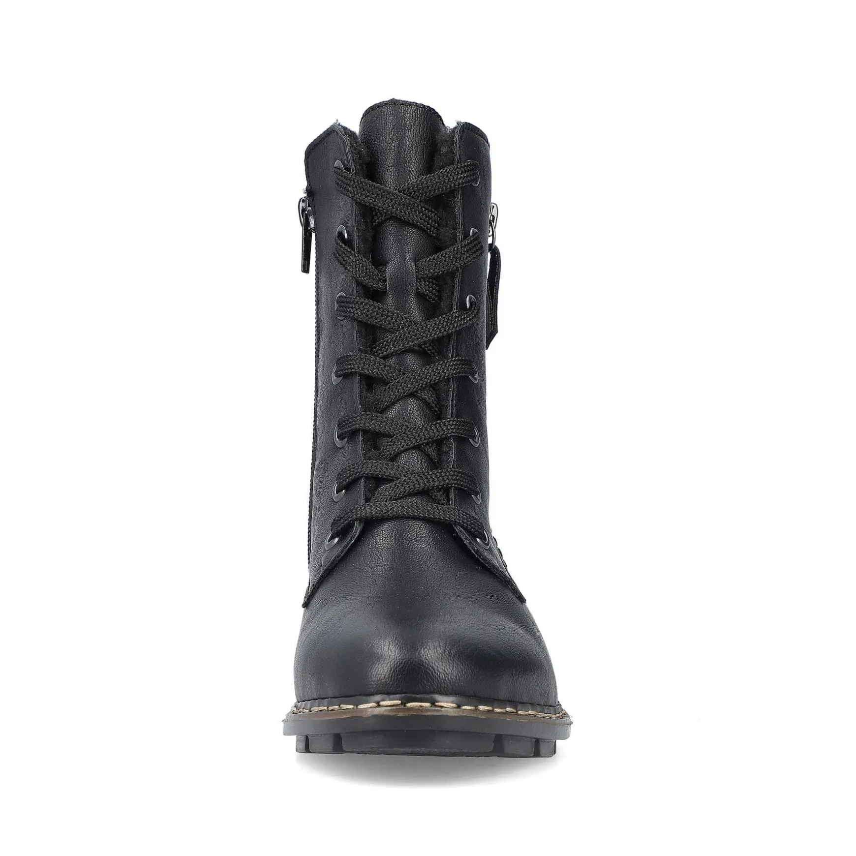 Rieker Women'S Corded Boots Night Black