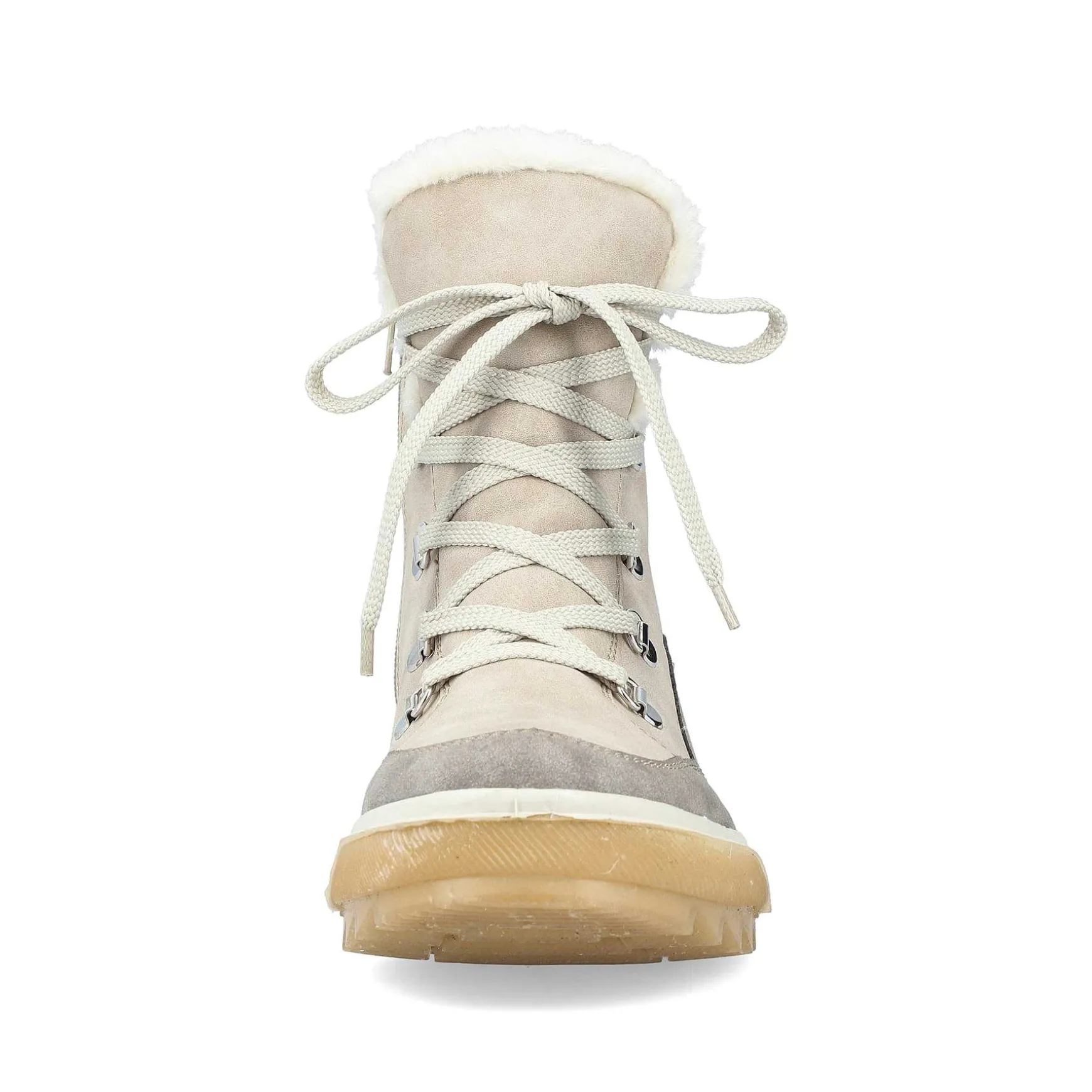 Rieker Women'S Corded Boots Light Beige