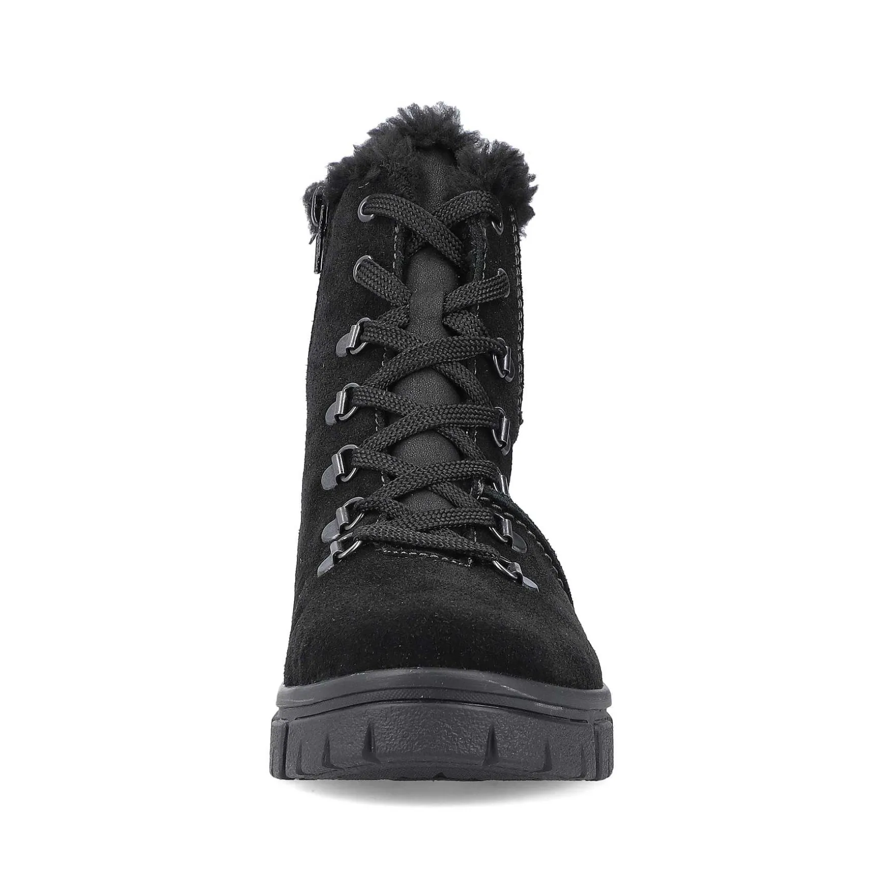 Rieker Women'S Corded Boots Night Black