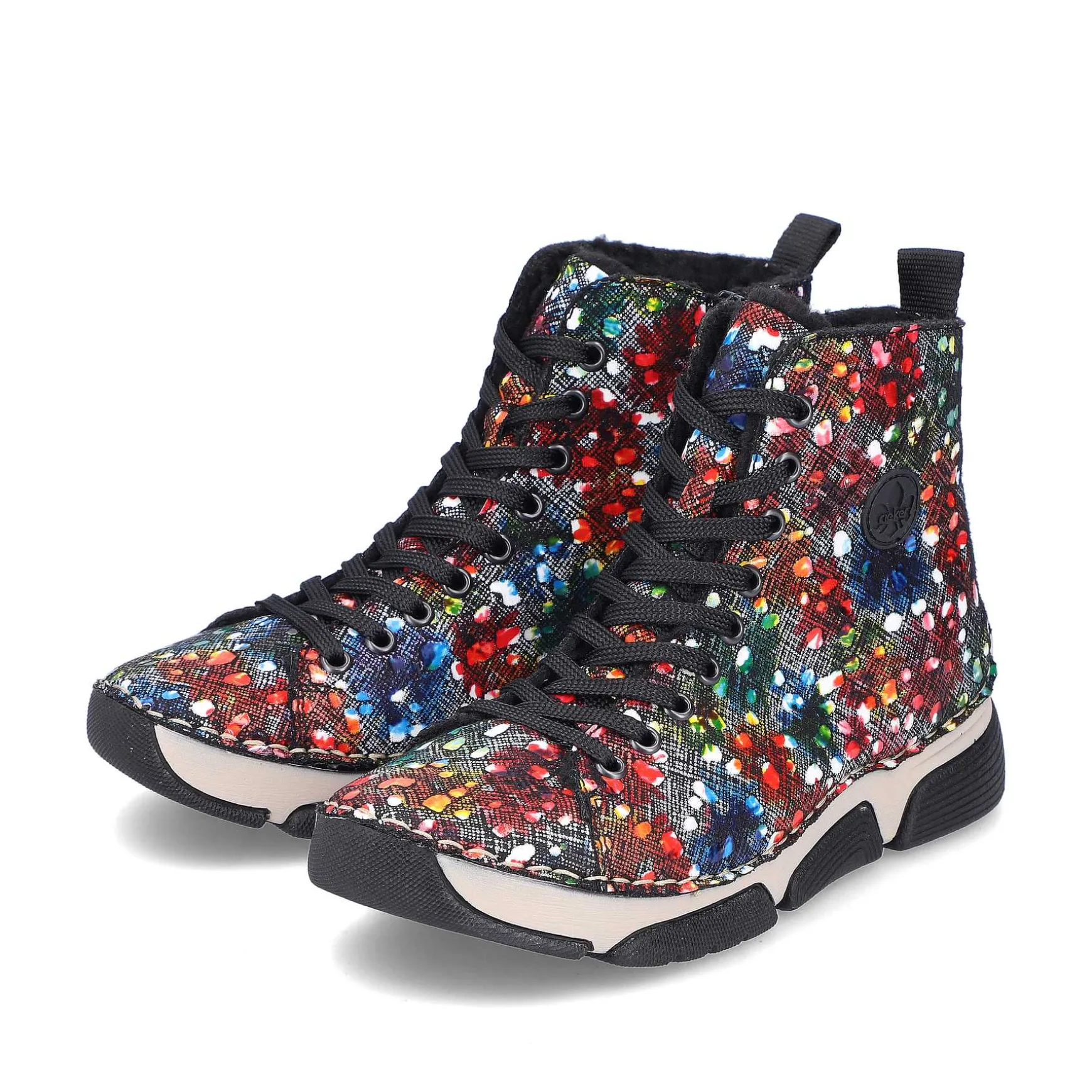 Rieker Women'S Corded Boots Multi
