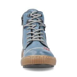 Rieker Women'S Corded Boots Sky Blue