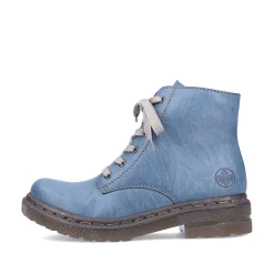 Rieker Women'S Corded Boots Sky Blue