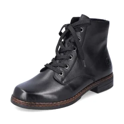 Rieker Women'S Corded Boots Night Black
