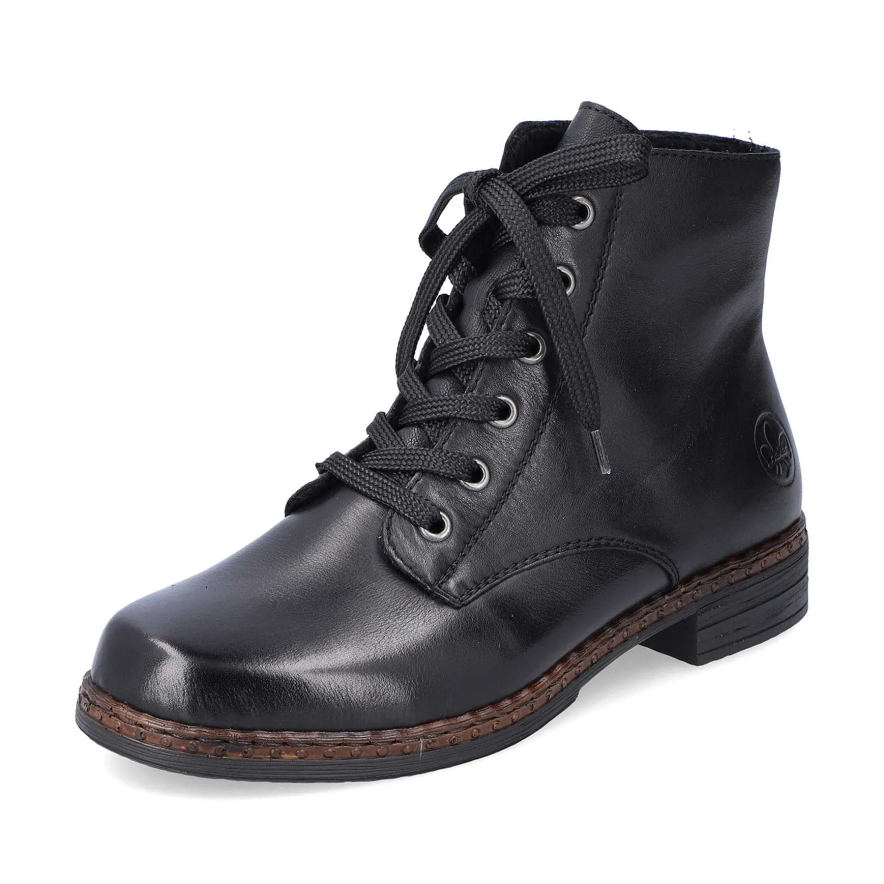 Rieker Women'S Corded Boots Night Black