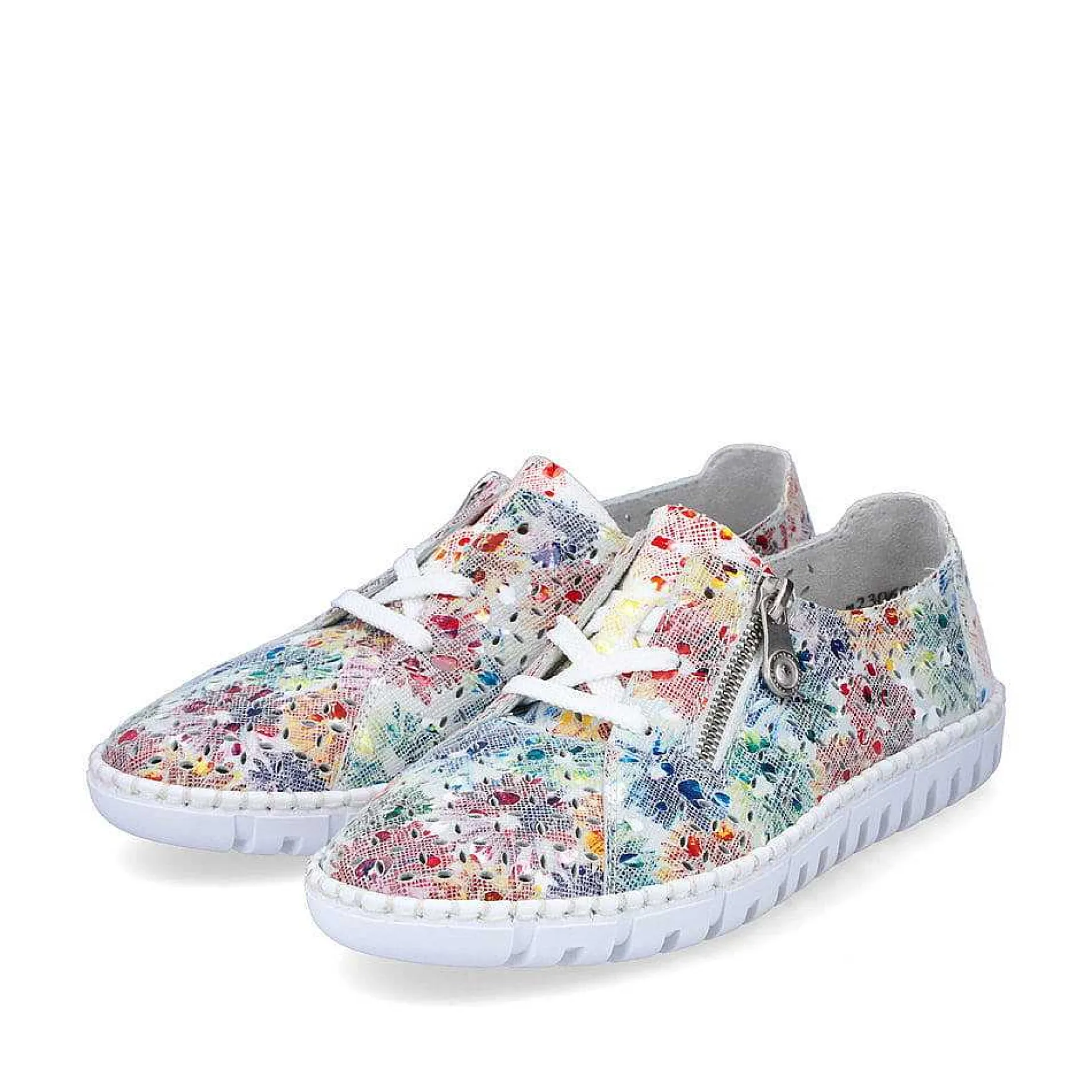 Rieker Women'S Floral Lace-Up Shoes