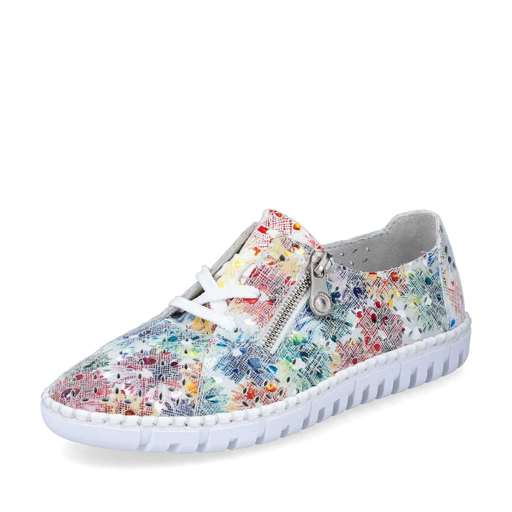 Rieker Women'S Floral Lace-Up Shoes