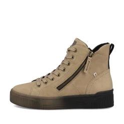 Rieker Women'S High Sneaker Cinnamon