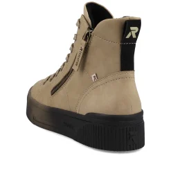 Rieker Women'S High Sneaker Cinnamon