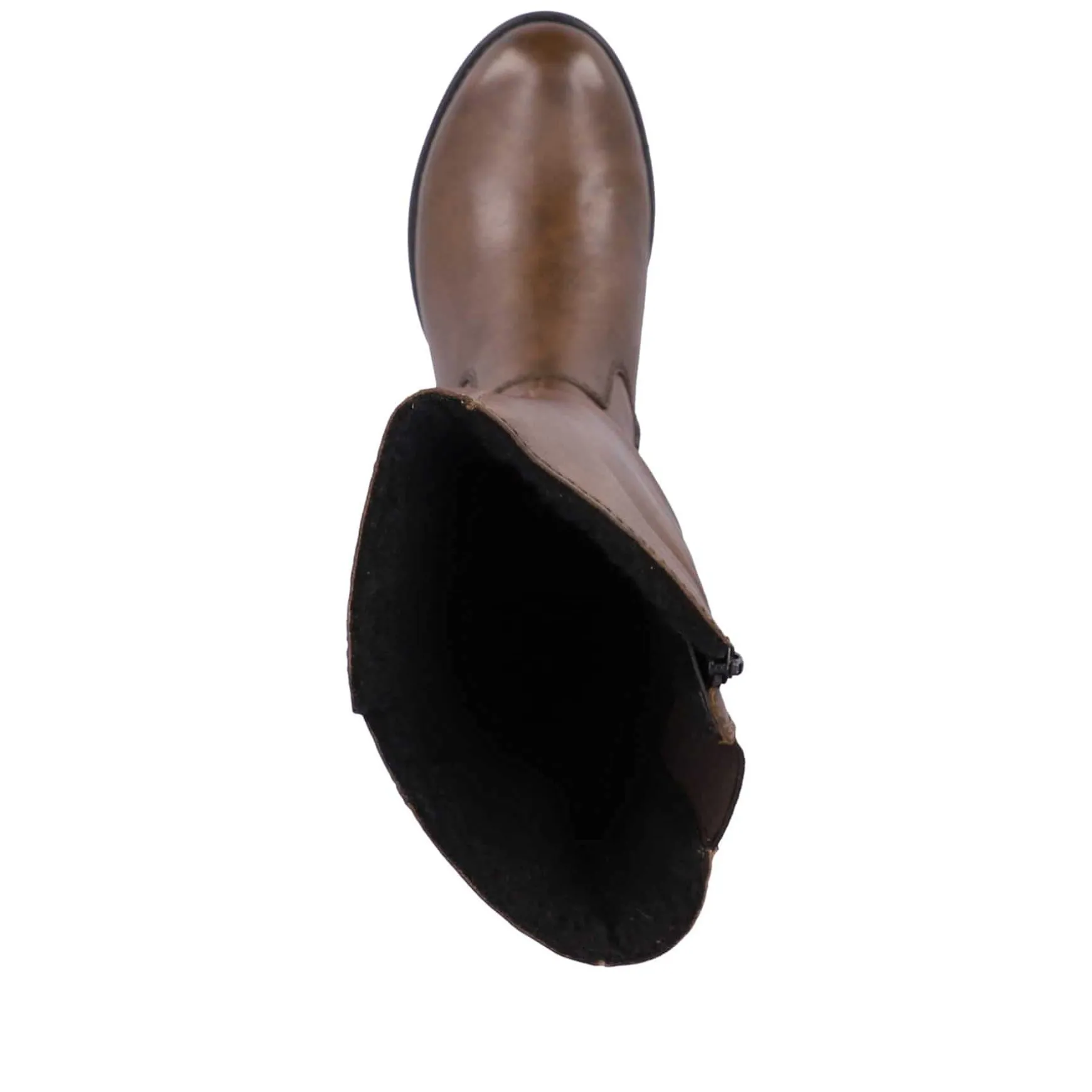 Rieker Women'S High-Shaft Boots Coffee Brown