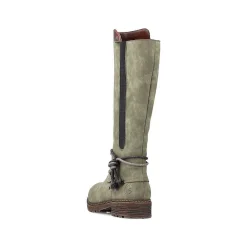 Rieker Women'S High-Shaft Boots Leaf Green