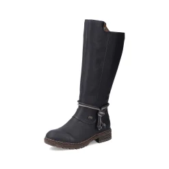 Rieker Women'S High-Shaft Boots Deep Black
