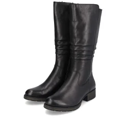 Rieker Women'S High-Shaft Boots Night Black