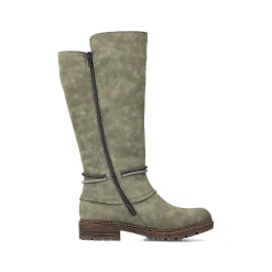 Rieker Women'S High-Shaft Boots Leaf Green