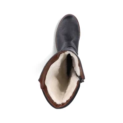 Rieker Women'S High-Shaft Boots Deep Black