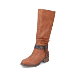 Rieker Women'S High-Shaft Boots Nougat Brown