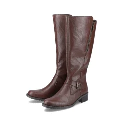 Rieker Women'S High-Shaft Boots Coffee Brown