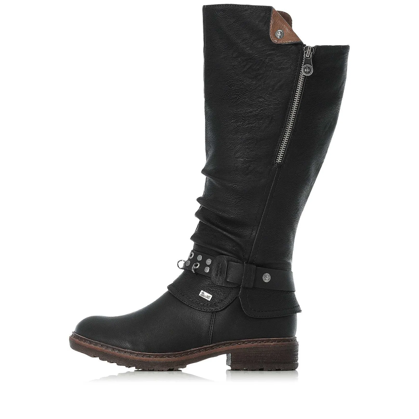 Rieker Women'S High-Shaft Boots Night Black