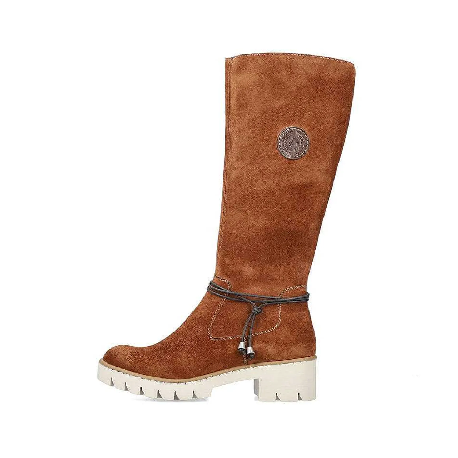 Rieker Women'S High-Shaft Boots Chestnut Brown