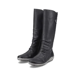 Rieker Women'S High-Shaft Boots Deep Black