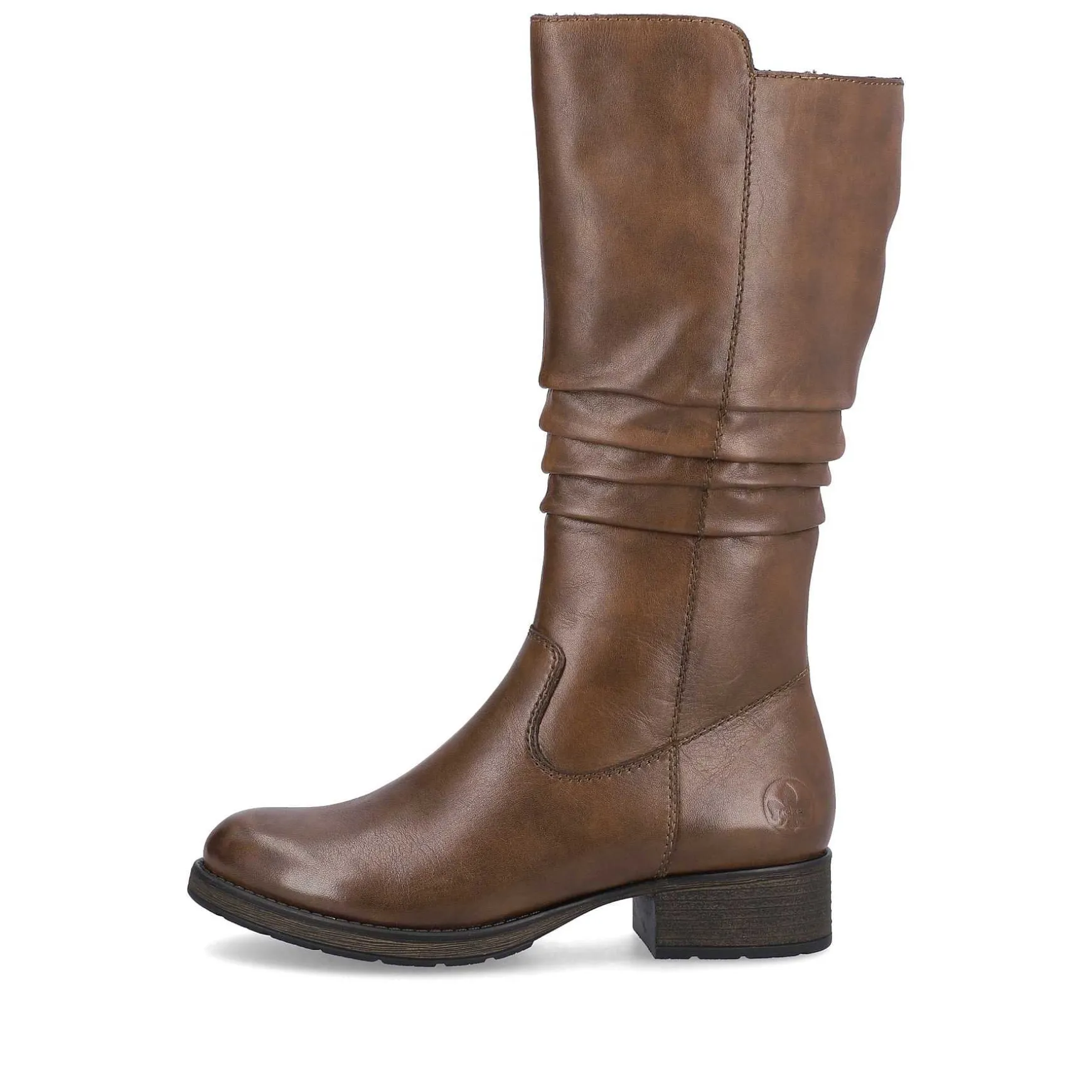 Rieker Women'S High-Shaft Boots Coffee Brown