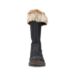 Rieker Women'S High-Shaft Boots Night Black