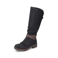 Rieker Women'S High-Shaft Boots Deep Black