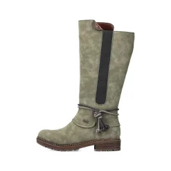 Rieker Women'S High-Shaft Boots Leaf Green
