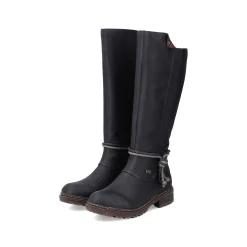 Rieker Women'S High-Shaft Boots Deep Black